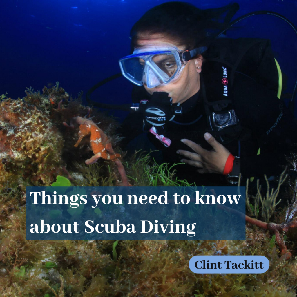 Clint Tackitt | Things you need to know about Scuba Diving